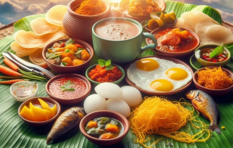 Les Délices du Petit Déjeuner au Sri Lanka : Que Mangent les Sri-Lankais pour Bien Commencer la Journée?